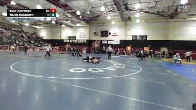 125 lbs 3rd Place Match - Lexi Cooprider, Bonita vs Naima Hagadorn, Thousand Oaks