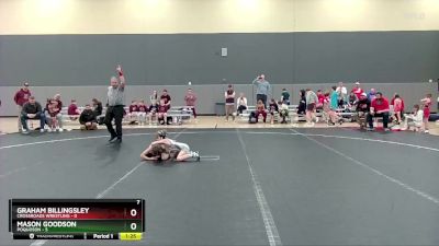 52 lbs Round 4 (6 Team) - Mason Goodson, Poquoson vs Graham Billingsley, Crossroads Wrestling