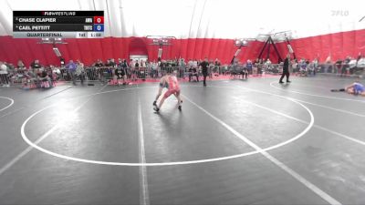 105 lbs Quarterfinal - Chase Clapier, Askren Wrestling Academy vs Cael Pettitt, Team Nazar Training Center