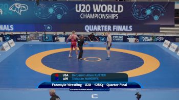 125 kg 1/4 Final - Benjamin Allen KUETER, United States vs Stsiapan Mandryk, Individual Neutral Athletes