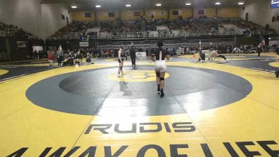 132 lbs Quarterfinal - Evelyn DeLuna Romero, Long Island Lutheran vs Tasha Bohorad, Phillips Academy