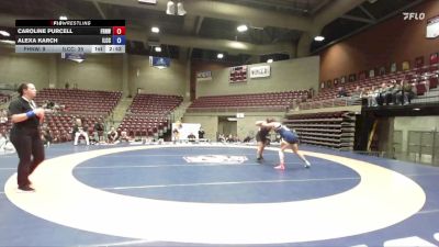 207 lbs Round 3 (4 Team) - Alexa Karch, Iowa Lakes CC vs Caroline Purcell, Fort Hays Tech Northwest