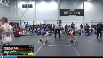 130 lbs Placement (4 Team) - Frank Leanza, River WC vs Andrew Kimball, Warhawks