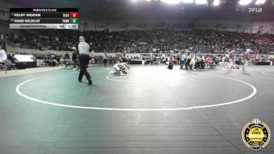 B3A-165 lbs Quarterfinal - Vann Wildcat, Pawhuska vs Kelby Ingram, Blackwell