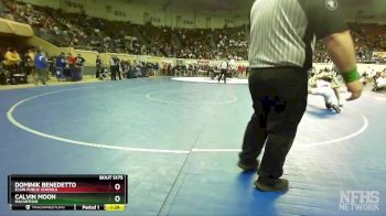 5A-144 lbs 3rd Place Match - Calvin Moon, MacArthur vs Dominik Benedetto, Elgin Public Schools