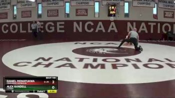 133 lbs 5th Place Match - Alex Randell, Luther vs Daniel Monatukwa, Concordia Moorhead