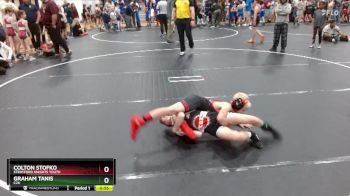 75 lbs Round 2 - Graham Tanis, C2X vs Colton Stofko, Stratford Knights Youth