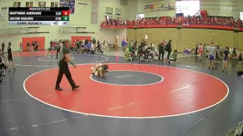 106 lbs Cons. Round 4 - Matthew Andrade, Glencoe vs Jacob Sailing, Kentwood