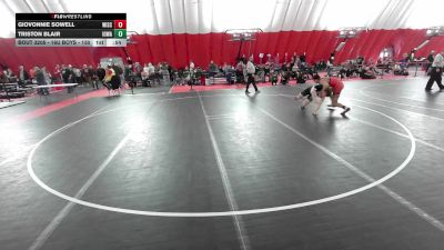 16U Boys - 165 lbs Cons. Round 2 - GioVonnie Sowell, Wisconsin vs Triston Blair, Iowa