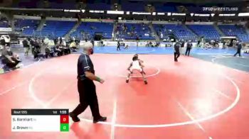 126 lbs Semifinal - Spencer Barnhart, Pennsylvania vs Joel Brown, Maryland