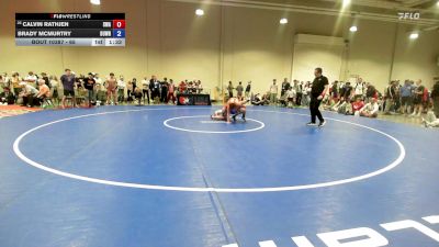 65 lbs Champ. Round 3 - Calvin Rathjen, Sebolt Wrestling Academy vs Brady McMurtry, BullTrained Wrestling