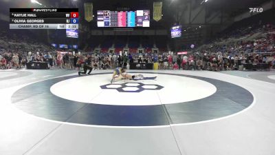 155 lbs Champ. Rd Of 16 - Kaylie Hall, WV vs Olivia Georges, NJ