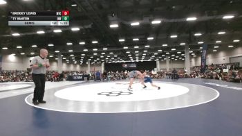 100 lbs Semis - Brodey Lewis, Maverick Training Center vs Ty Martin, Immortal Athletics WC