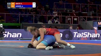 72 kg - Skylar Grote, USA vs Alexandra Anghel, ROU