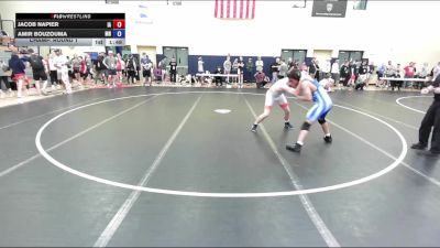 157 lbs Champ. Round 1 - Jacob Napier, IA vs Amir Bouzouma, MN