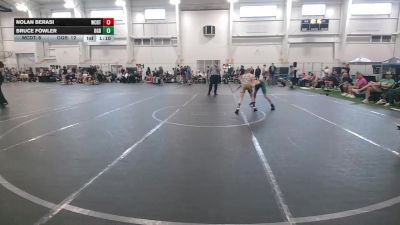 84 lbs Finals (2 Team) - Nolan Berasi, Wrecking Crew Demolition Team vs Bruce Fowler, Ohio Gold Black