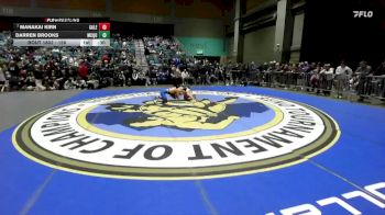 150 lbs Cons. Round 6 - Darren Brooks, Mcqueen vs Manakai Kirn, Galena