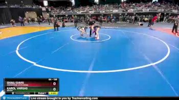 6 lbs Champ. Round 1 - Karol Vargas, Bryan vs Shaili Davis, Cedar Park Vista Ridge