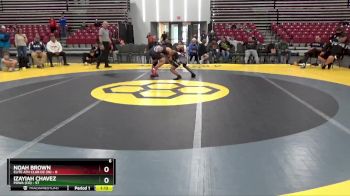 119 lbs Semis & 1st Wrestleback (8 Team) - Izayiah Chavez, POWA (CO) vs Noah Brown, Elite Ath Club DZ (IN)