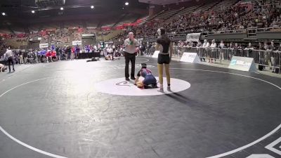 117 lbs Round Of 16 - Alina Hernandez, East Bakersfield vs Madison Franco, Clovis North