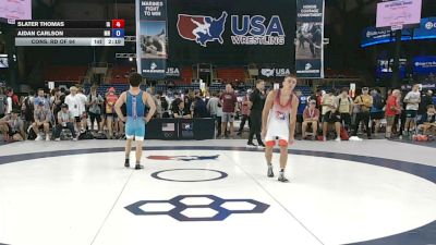 132 lbs Cons. Rd Of 64 - Slater Thomas, Iowa vs Aidan Carlson, Minnesota