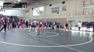 174 lbs Champ. Round 2 - Jesse Easley, Unattached vs Caius Harbridge, Simon Fraser (B.C.)