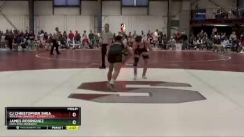 141 lbs Prelim - CJ Christopher Shea, Wesleyan University (Connecticut) vs James Rodriguez, Castleton University