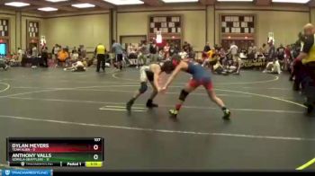 107 lbs Round 3 (6 Team) - Anthony Valls, Gorilla Grapplers vs Dylan Meyers, Team Alien