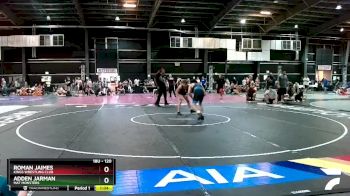 120 lbs Semifinal - Roman Jaimes, Kings Wrestling Club vs Adden Jarman, Mat Monsters