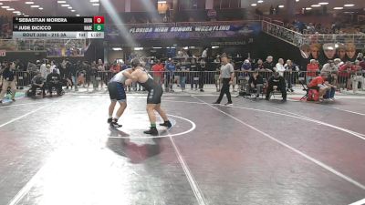 215 3A Cons. Semi - Sebastian Morera, South Dade vs Jude Dicicco, Hagerty