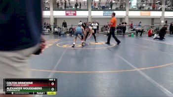 107-117 lbs Cons. Round 2 - Alexander Woudenberg, Springfield HS vs Colton Drinkwine, Joliet Catholic Academy