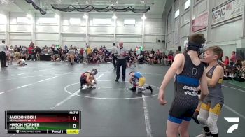 64 lbs Round 7 (8 Team) - Mason Horner, Contenders Green vs Jackson Bish, Revolution/WVW