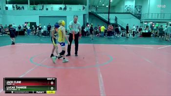 72 lbs Round 3 (6 Team) - Lucas Tiankee, PA Alliance vs Jack Cline, TNWC