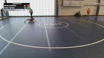 65 lbs Rr Rnd 3 - Miles Alderman, Mat Warriors PWC vs Wyatt Yeager, 84 Athletes