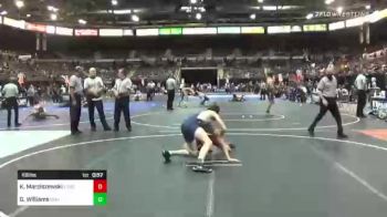 106 lbs Consi Of 16 #2 - Kaleb Marciszewski, Ford Dyansty WC vs Gray Williams, Idaho (E)