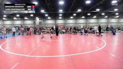 48 kg 5th Place - Remington Grunhuvd, USAW Maine - HSE vs Caden Fenstermacher, Gold Medal WC - HSE