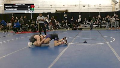 157 lbs Cons. Round 4 - Robert Leeds, Nyu vs Colin Menier, Tcnj