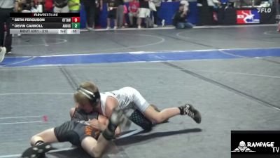 76 lbs Quarterfinal - McCoy Wiechman, Brawlers vs Doak Pyle, Tiger