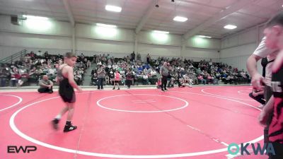 67 lbs Rr Rnd 3 - Timmy McCall, Fort Gibson Youth Wrestling vs Ryder Real, Sallisaw Takedown Club