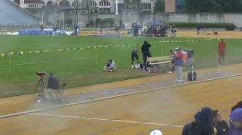 Kevin Cardey, Stanford, 3rd attempt in the LJ (22-01) at the 2010 Cal Stanford Big Meet