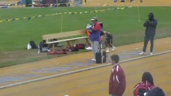 Chad Jones, California, 3rd attempt in the LJ (22-04.5) at the 2010 Cal Stanford Big Meet