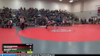 152 lbs Champ. Round 1 - Brandon Short, Coal Ridge vs Ian Kranendonk, Carbon County