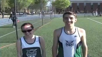 Woodward Relays WJ Steeplers Interview