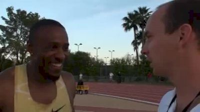 Angelo Taylor and the WR interview by Michael Stember at 2010 ASU Sun Angel Classic