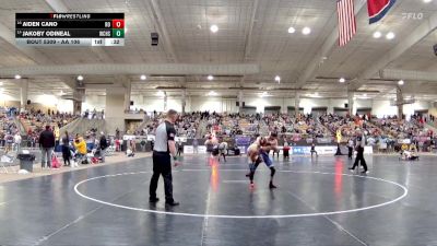 AA 106 lbs Cons. Round 3 - Aiden Cano, Rossview High School vs Jakoby Odineal, Warren Co. High School