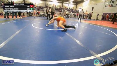 140 lbs Rr Rnd 1 - Aiden Hays, Tonkawa Takedown Club vs Teddy Galligher, Barnsdall Youth Wrestling