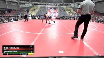 160 lbs 1st Place Match - Thor Michaelson, WA vs Damarion Ross, IA