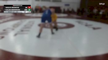 285 lbs Quarterfinal - Adolfo Betancur, Johnson & Wales vs Callen Smithpeter, Minnesota State Mankato