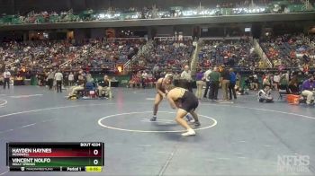 4A 220 lbs Cons. Round 3 - Hayden Haynes, McDowell vs Vincent Nolfo, Holly Springs