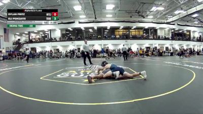 157 lbs Cons. Round 2 - Dylan Fritz, Mount St Joseph vs Eli Penquite, Trine